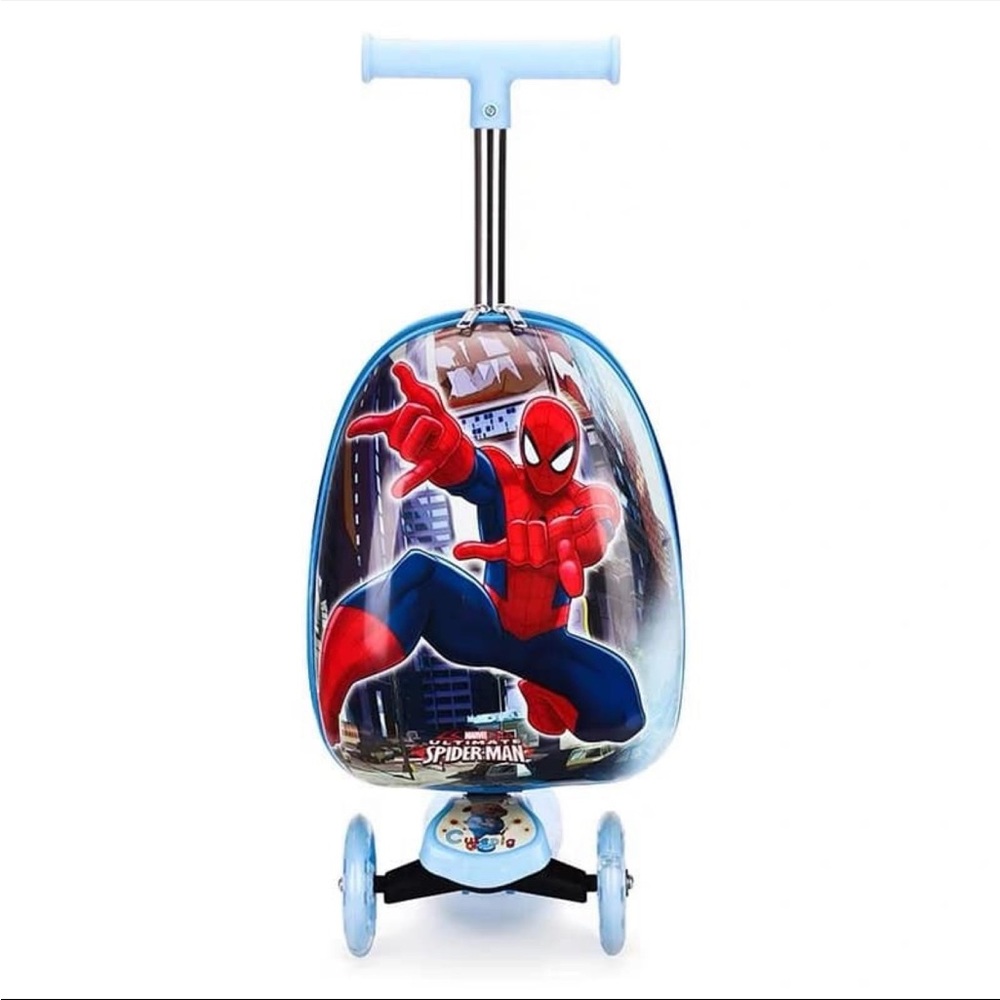 Spider-Man Kids carry on Scooter Travel Luggage